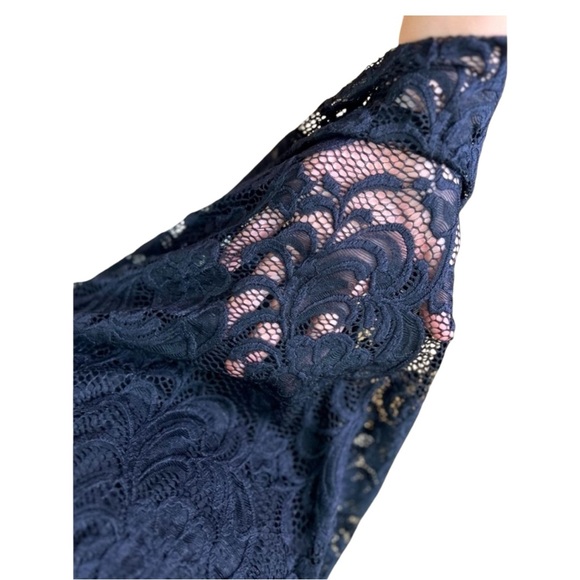 NWT Black Lace Cocktail Dress for Women Size M Medium - Picture 9 of 11